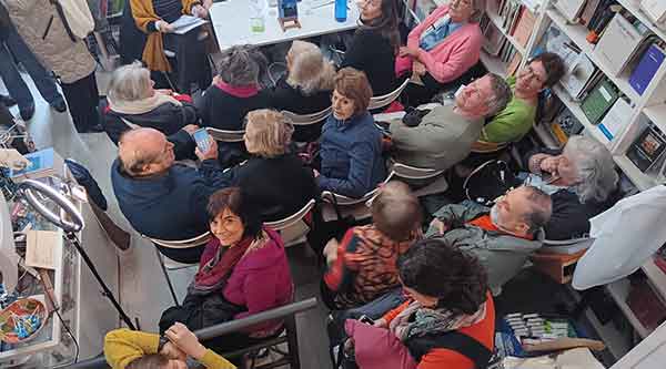 Presentación de Nómades y Errantes en Centro de Arte Moderno, Madrid